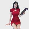 New Summer Chinese Style Cheongsam Dress - Youthful, Modern Design