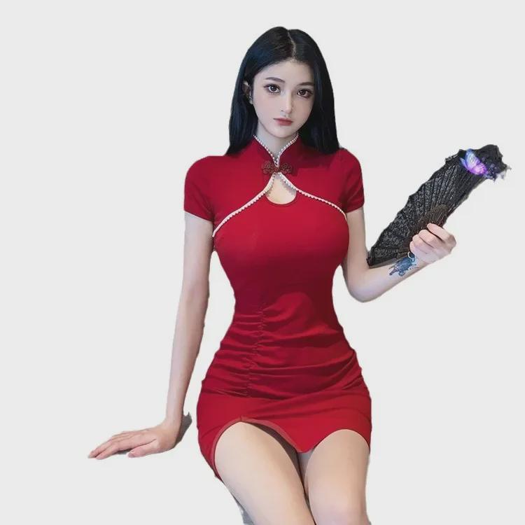 New Summer Chinese Style Cheongsam Dress - Youthful, Modern Design