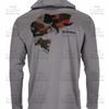 Mens Quick-Dry UV Protection Fishing Hoodie With Face Cover Outdoor Sports Cycling Running