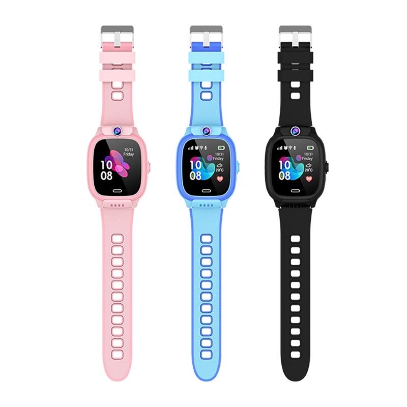 Children Smartwatch WIFI LBS Real-time Positioning Waterproof 1.44in Screen Watch with Phone Calling SOS Weather Photo