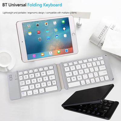 Dormin Faltbare Bluetooth-Tastatur Kabellos Leise Ipad Handy Tablet Universal Notebook Kompakt Tragbar und Komfortabel