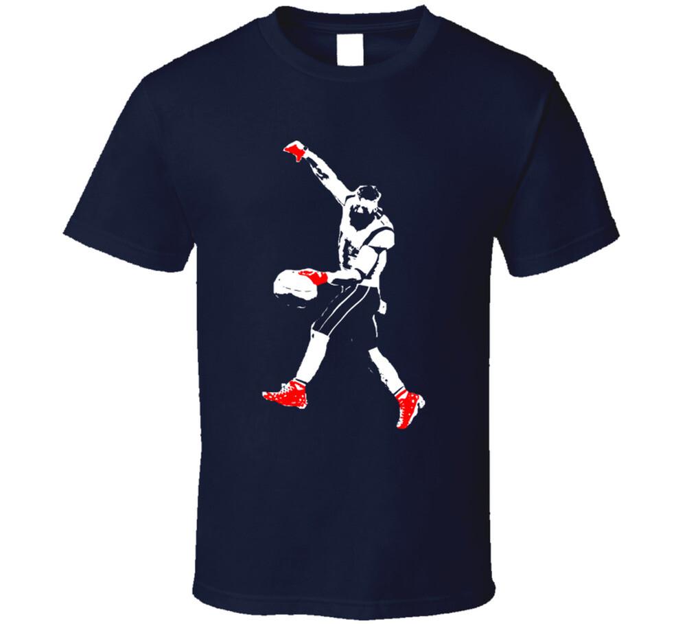 Julian Edelman Silhouette MVP New England Football Fan T Shirt
