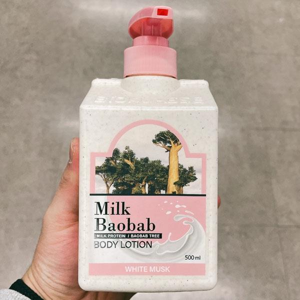 Milk Baobab Body Lotion White Musk 500ml One thing