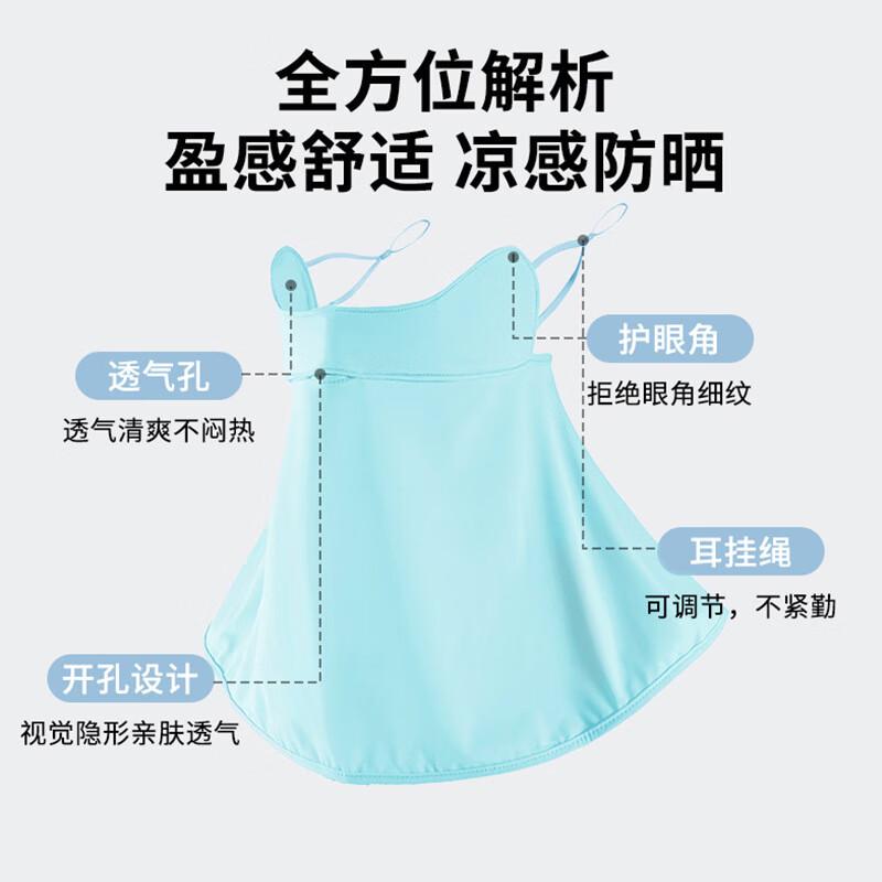 Women s Extended Ice Silk UV Protection Face Mask