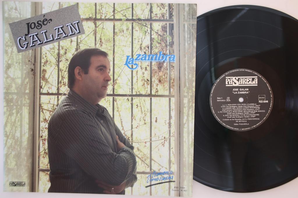LP Record JOSE GALAN - La Zambra PSD5048 PASARELA Spain Latin Used