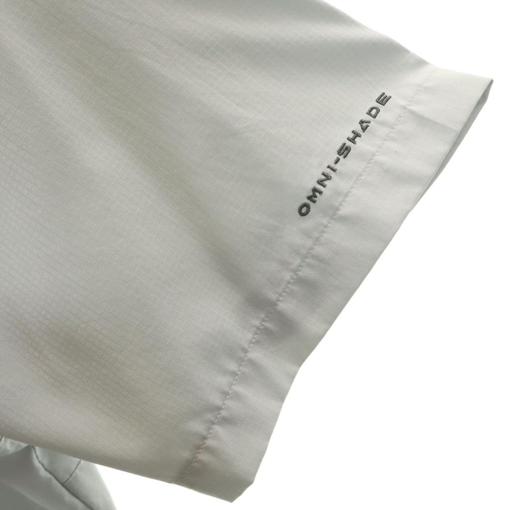 Columbia Outdoors Short Sleeve Button Down Shirt L Gray Men's Used