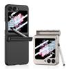 New Model Suitable for Samsung Z Flip6 Mobile Phone Case Magnetic Hinge Hidden Pen Case Flip6 Folding Screen Mobile Phone Case