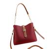 Trendy High-end Bucket Bag With Chain And Lock For Women Perfect For Daily Outfits