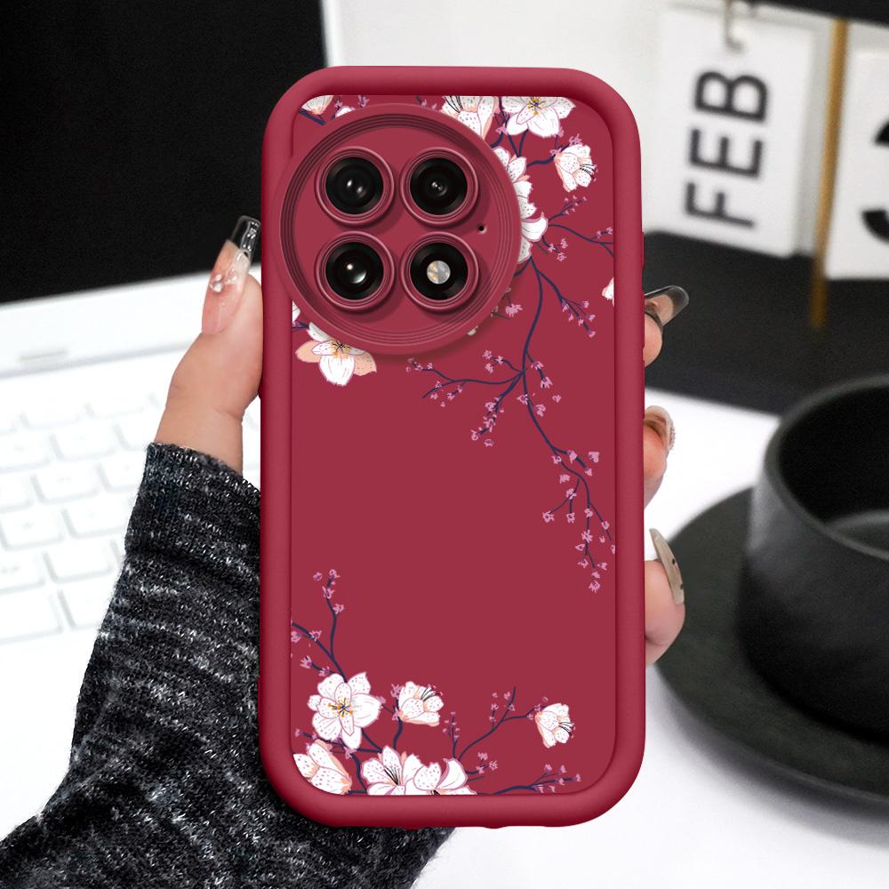 Spring Flowers Phone Case For Oneplus 15 15R 13 13T 12 12R 11 11R 10R Nord CE 5 4 3 2 Lite 4G 5G Staircase Soft Cover