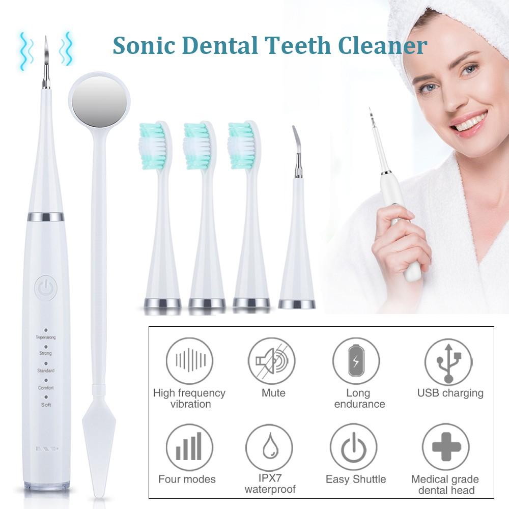 Xiaomi Electric Toothbrush Tartar Removal Stains And Plaque Flushing Tool Teeth Cleaning Care Five-Speed Modes Toothbrush