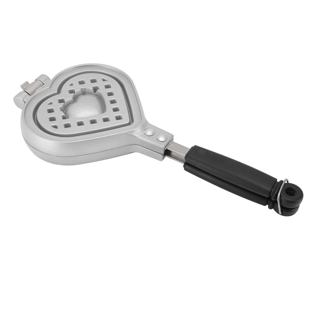 Heart Shape Waffle Pan Nonstick Waffle Maker Pan Double Sided Cake Baking Pan Small Kitchen Appliances Aluminum Alloy