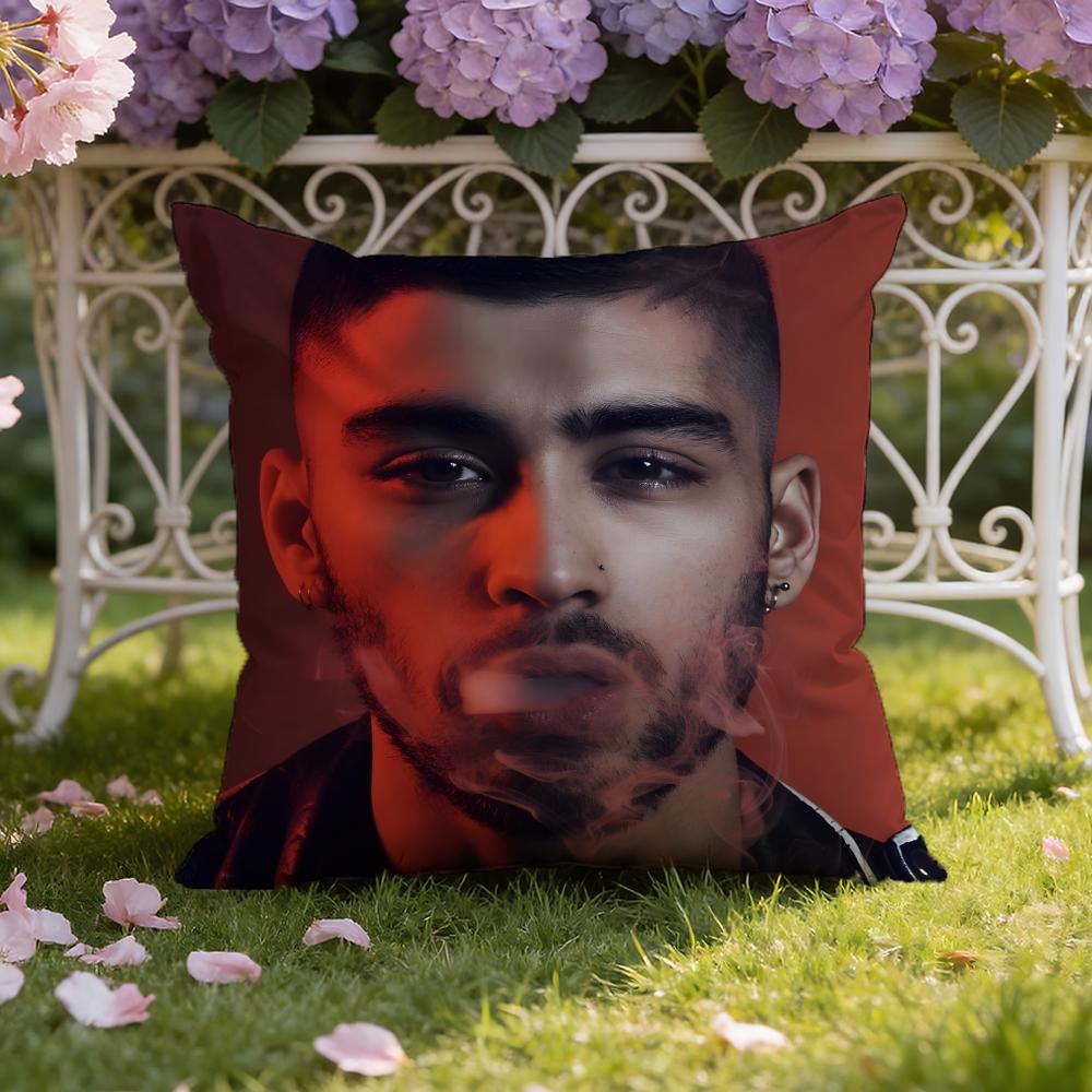Copricuscino Z-Zayn cantante M-Malik Copricuscino a Doppia Scena per Casa e Auto: Reversibile per un Comfort Premium