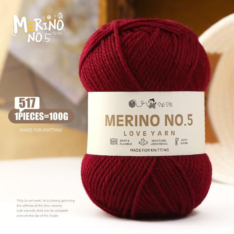 Australian Wool Chunky Scarf & Sweater Yarn for Hand Knitting