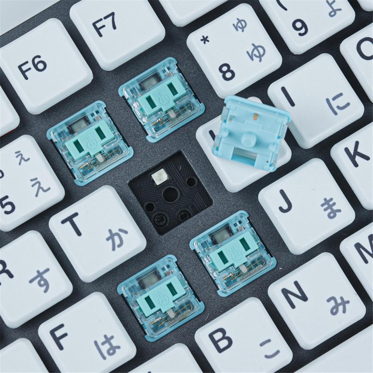 Popular_70Pcs Kailh PG1350 Choc V1 Low Profile Keyboard Switches NONE