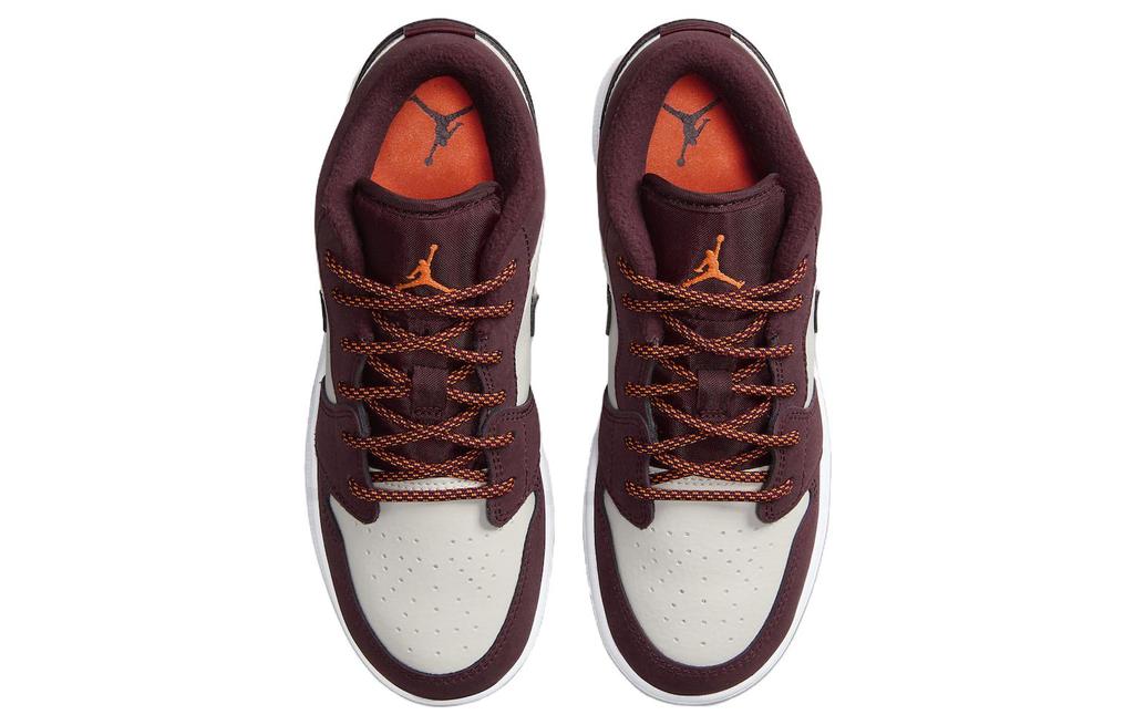 Jordan 1 Low Night Maroon GS 553560-068