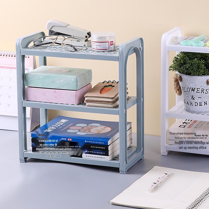 Multilayer Desktop Shelf Bookshelf & Storage Rack for Office & Student Desk