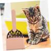 Pet  Litter Scoop Set: Pet Litter Scoop With Contrasting Colors And Long Handle, A Complete Set For Cleaning Pet Litter.