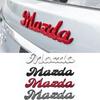 Für CX3 CX5 MX3 CX4 CX9 CX7 RX8 Atenza Axela Protege Auto Front Heck Emblem Aufkleber Abziehbilder Kofferraum Emblem Auto Zubehör