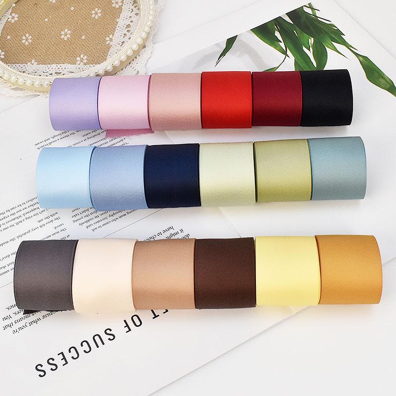 38MM Korean Matte Cotton Ribbon Hair Accessories for DIY Clips
