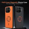 Coque Pour Xiaomi 17T Pro Simple Magnétique Mate Tissu Tissé Doux Pour la Peau Housse Résistante aux Chocs Pour Mi 17T pour Chargement Sans Fil