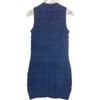 Louis Vuitton RW202W XZX FJKD09 Navy Knit Sleeveless Dress Dress XS NavyUsed