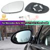 For Mercedes-Benz W221 C219 C216 Pre-facelift Left Right Door Side Wing Mirror Glass Heated Clear Rear View Rearview LH RH