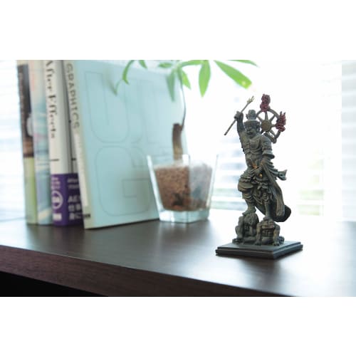 Officially Supervised by Toji Temple: Jikokuten Miniature Buddha Statue [Kukai 3D Mandala (21 figures) Commemorating the 1200th Anniversary of the Fou