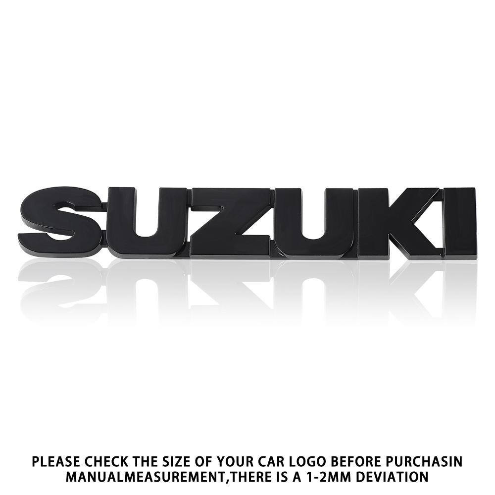 

Car Rear Trunk Body Sticker Emblem Decor Decal Accessory for Suzuki Grand Vitara IGNIS ALTO Baleno SX4 Swift Jimny Antelope Gsxr чёрный