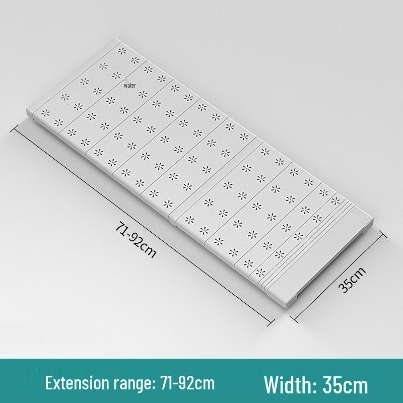 Retractable Wardrobe Storage Rack with Layered Partition for Dormitory Use