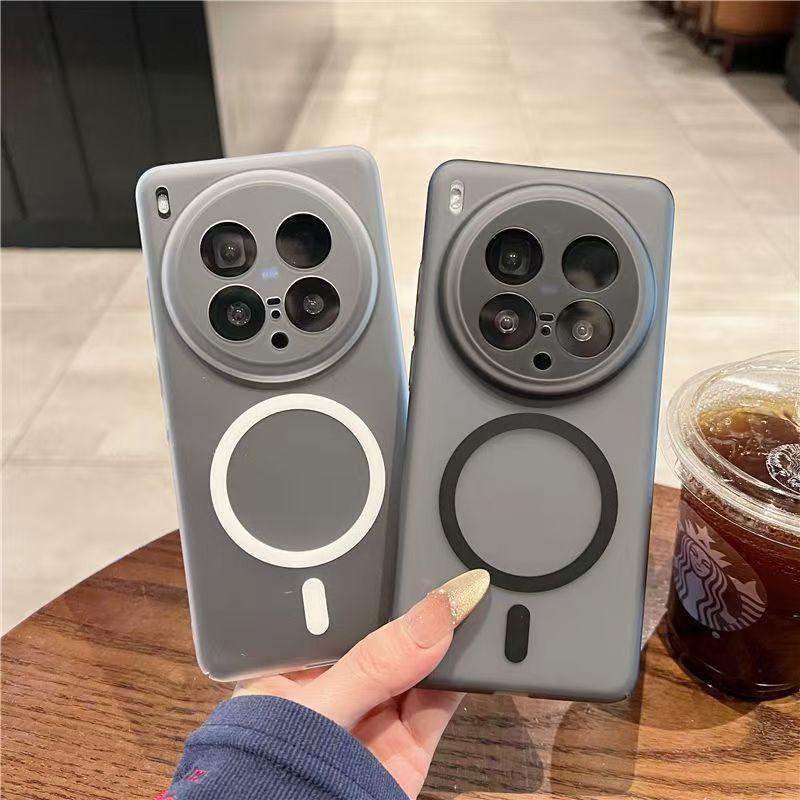 Applicable To Vivox300s Mobile Phone Case Skin-friendly Feel Iqooz11tubo Ice Mist Magnetic Attraction IQOO15T Heat Dissipation S60