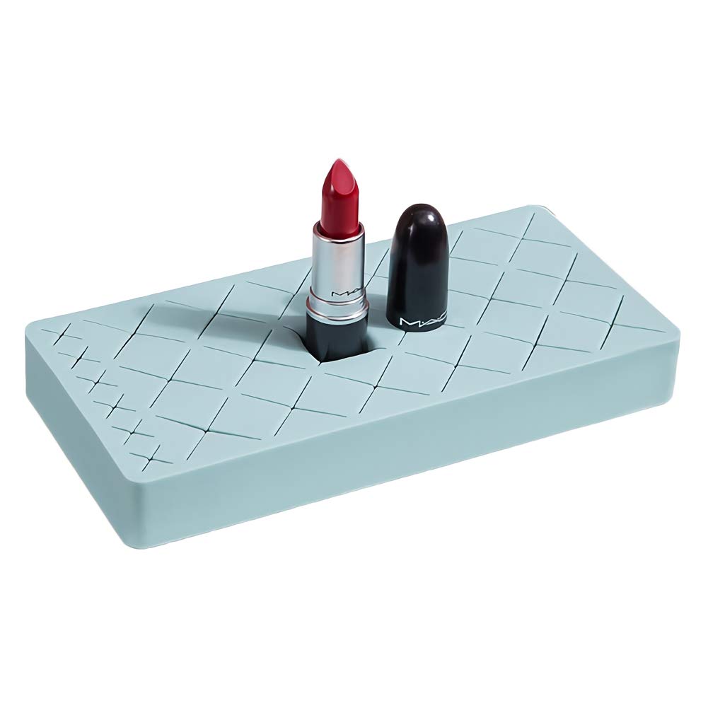 

подставка для хранения косметики, подставка для хранения инструментов для макияжа, силиконовая подставка, подставка для губ, силиконовый органайзер для косметики, кейс для хранения косметики, настольный (Мятно-зеленый)
