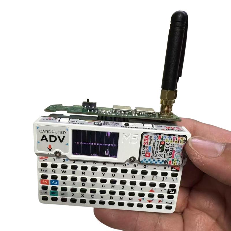 For M5Stack Cardputer Adv Cc1101 Nrf24 Rf Module For Bruce Firmware 2-In-1 Sub Ghz Signal Transmission And Reception