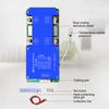 BMS 8S 100A 24V LiFePO4 Battery Protection Board BMS Iron Phosphate LFP Board Charging Controller with Balancing Function