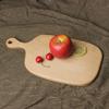Beech Wood Cutting Board: Solid Wood for Bread, Fruit, Sushi - Ideal for Home or Restaurant Use