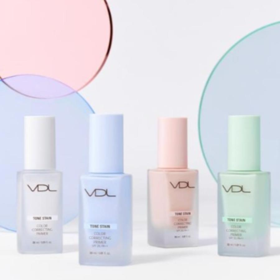 VDL Tone Stain Color Correcting Primer 30ml (4 Colors)