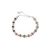 Thirteen Orphans Mahjong Bracelet: Luck-Enhancing Enamel Gold Jewelry for Men and Women