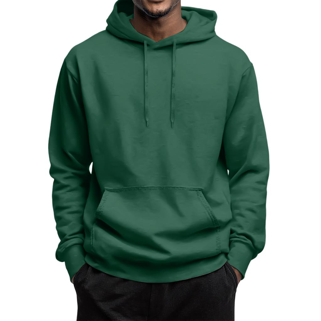 Herren Fleece Hoodie Lässig Langarm 1/4 Reißverschluss Pullover Sweatshirts