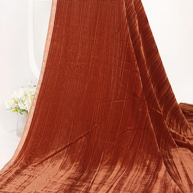 50cm/100cm*140cm Multi Colors Brocade Velvet Fabric Nigerian Designer Fabrics for Dresses DIY Sewing Clothing