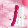 2In1 Powerful G Spot Vibrators Female Clitoris Stimulator Heating Dildo Massager Masturbation Adult Sex Toys for Women Insert Dildo Climax Masturbator