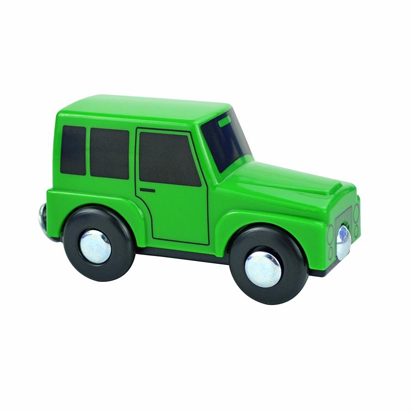 1PC Wooden Magnetic Train Car Locomotive Toy Wood Railway Car Truck Accessories Fit Biro Wooden Tracks Toys for Children Gifts