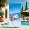 Character J-Joke B-Bear Towel Extra Large Beach Towel Quick Dry Sand Free Super Absorbent Lightweight Hot