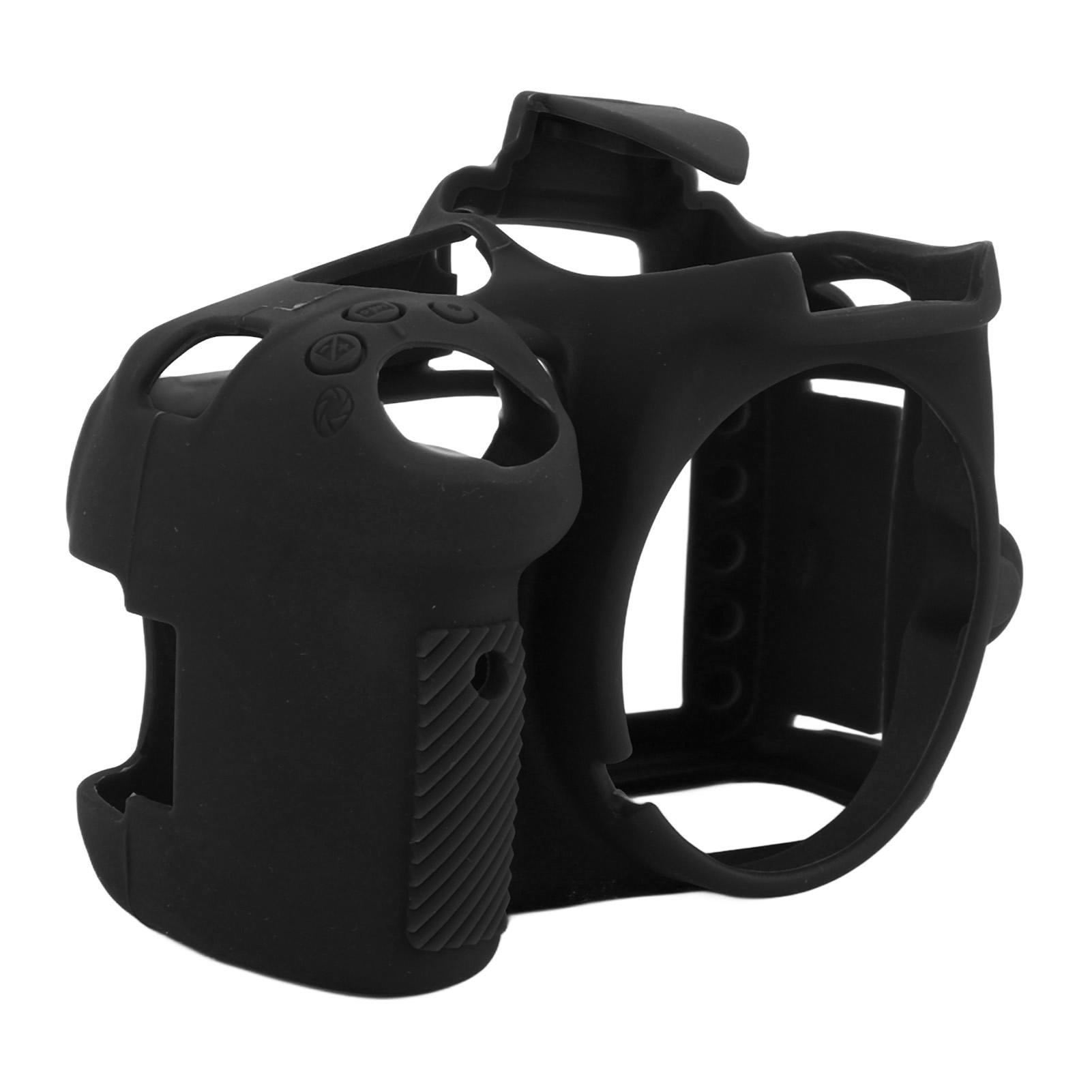 

Soft Silicone Camera Case Shock Proof Anti Slip Soft Personalized Camera Case Cover for D3200 чёрный