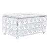 Artificial Crystal Tissue Box Rectangular Decorative Household Tissue Holder for Living Room