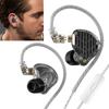 In Ear Wired Monitor Earphones HiFi Bass Monitor Earbuds Detachable Cable Gaming Earbuds Noise Cancelling Music Game Headphones