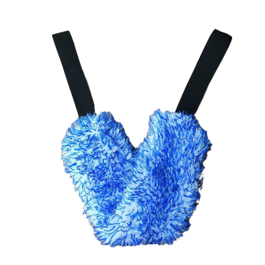 

Полотенце для мытья колес автомобиля, полотенце для протирки шин, тряпка для чистки ступицы колеса, длинный ремень, детализация шин для автомобильного обслуживания автомобилей синий