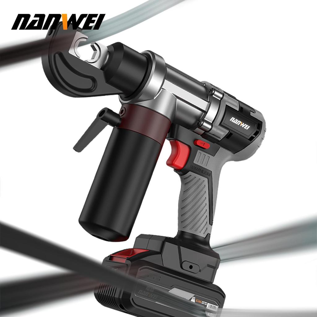 NANWEI 60KN Hydraulic Pliers, Brushless motor, output 4-70 mm²