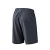 Anta Plain Logo Print Elastic Waist Straight Leg Sports Casual Woven Shorts Men bottoms Gray 952627502-4