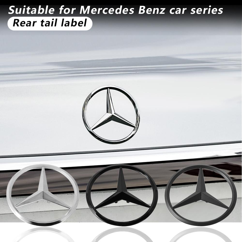 ABS Original Car Rear Trunk Badge Sticker Mercedes Emblem Cover For Mercedes Benz E-class E43 AMG W213 2017-2020 A2138170116