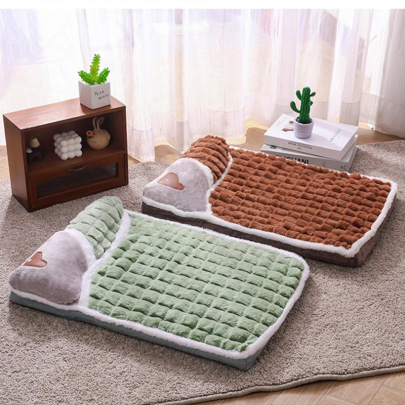 Pet Products Cat Dog Cushion Thickened Pet Nest Dog Sleeping Pad Pet Sofa Kennel Cat Nest Four Seasons