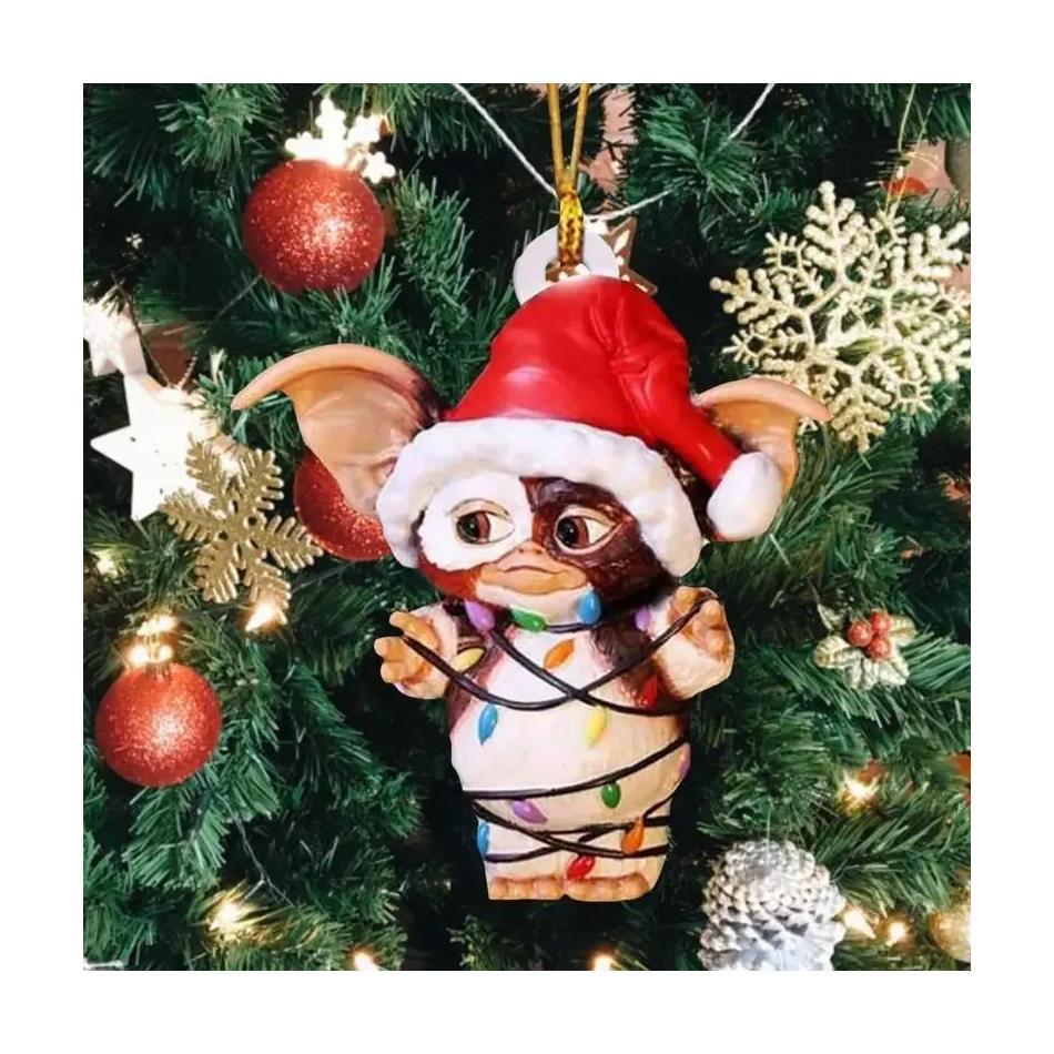 Household Tree Elf Doll Pendant Christmas Decoration Xmas Tree Decor Drop Ornaments Christmas Pendant Elf Doll New Year Gifts